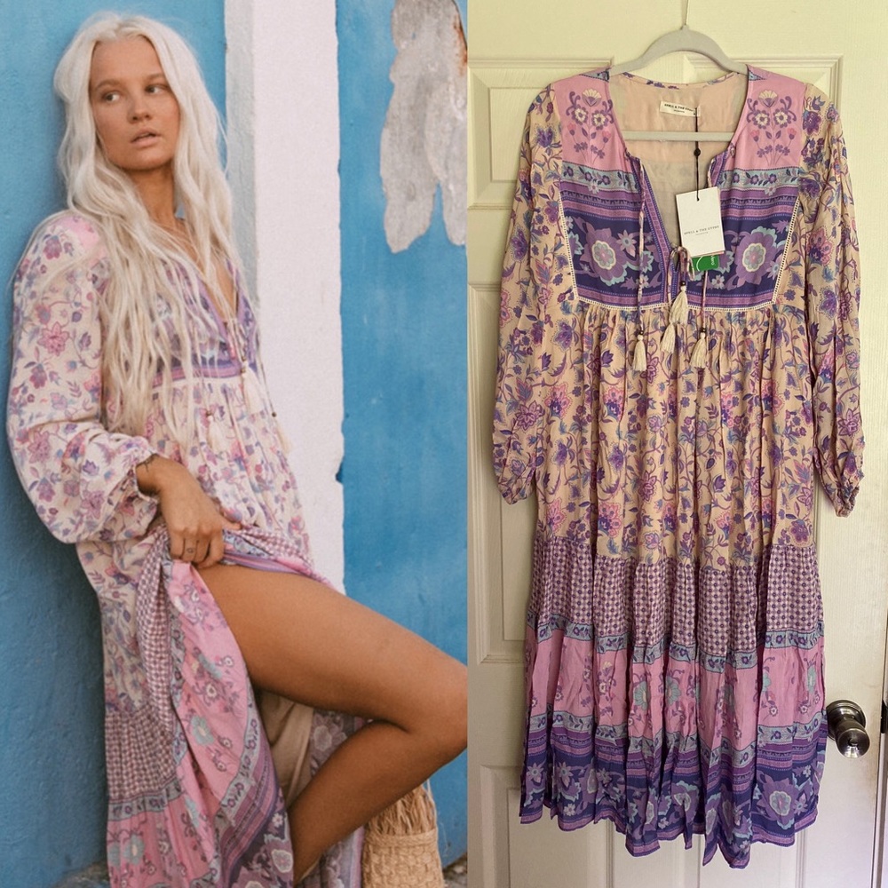 🌸SOLD🌸 Spell Portobello Road Boho Dress XS NWT